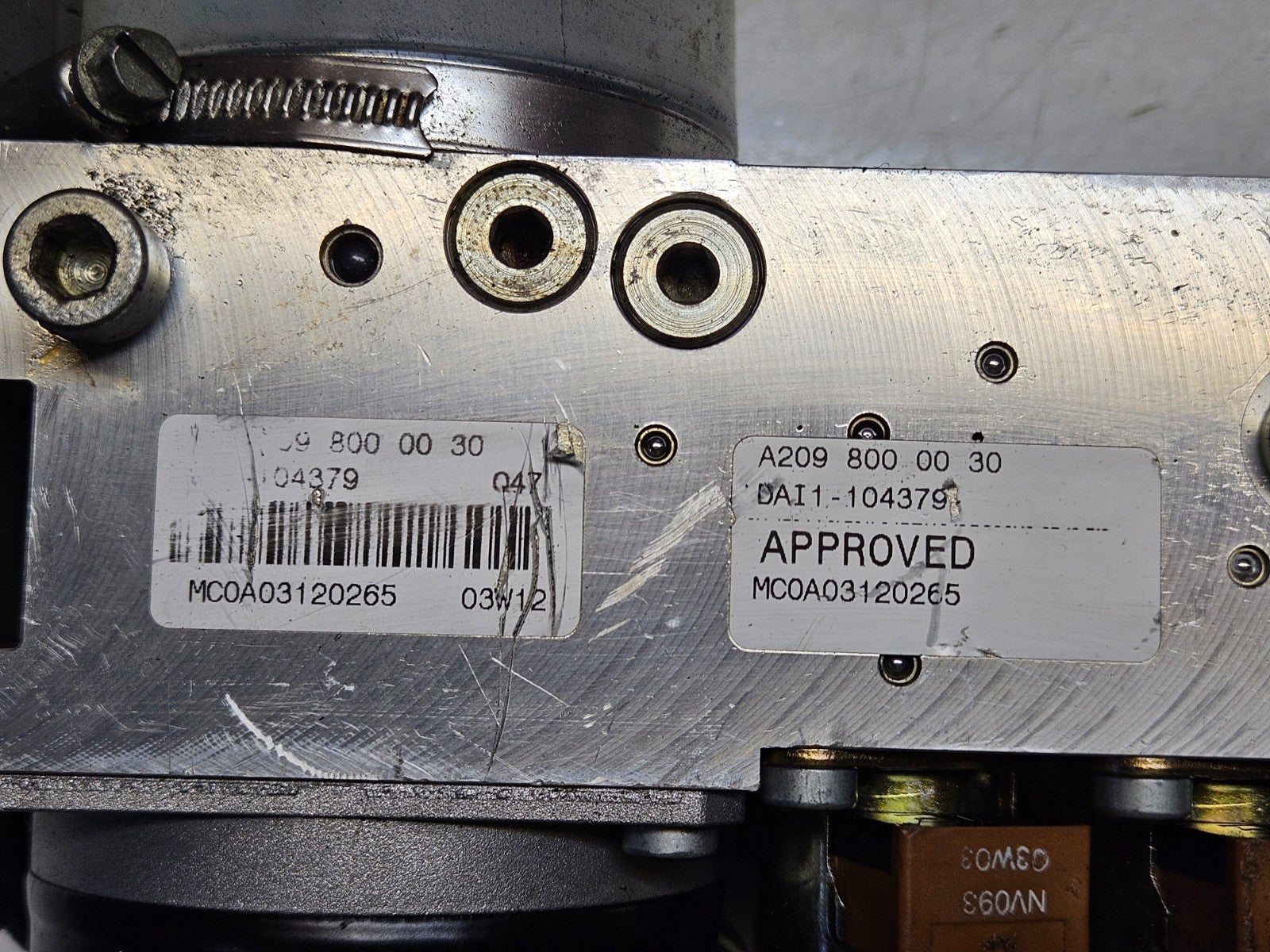 Mercedes CLK W209 Pumpe Hydraulikpumpe Verdeckpumpe A 2098000030 ♻️ #2