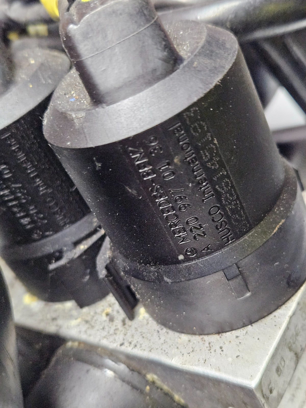Mercedes S SL ABC Ventilblock Hydraulikventil A 2203200358 A 2203280031 ♻️