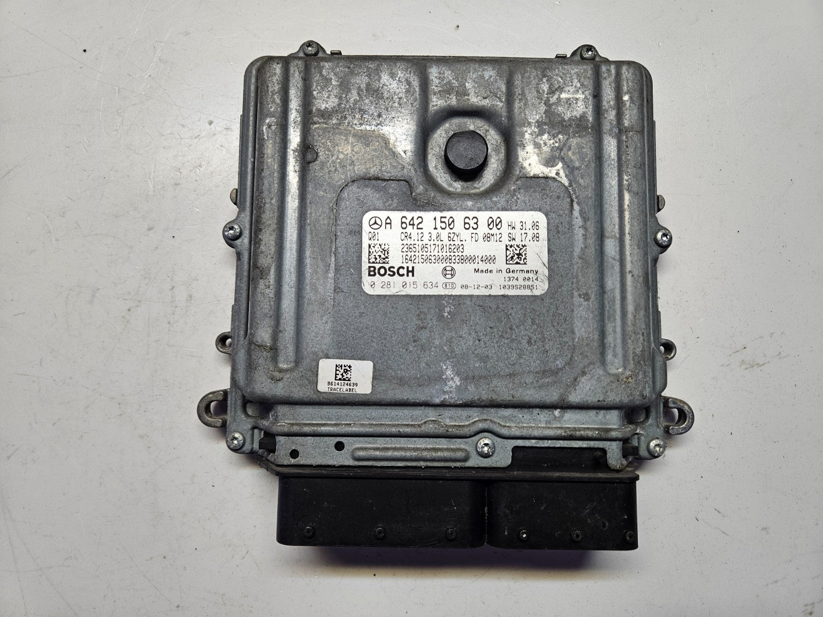 Mercedes Motorsteuergerät Steuergerät A 6421506300 0281015634 ♻️