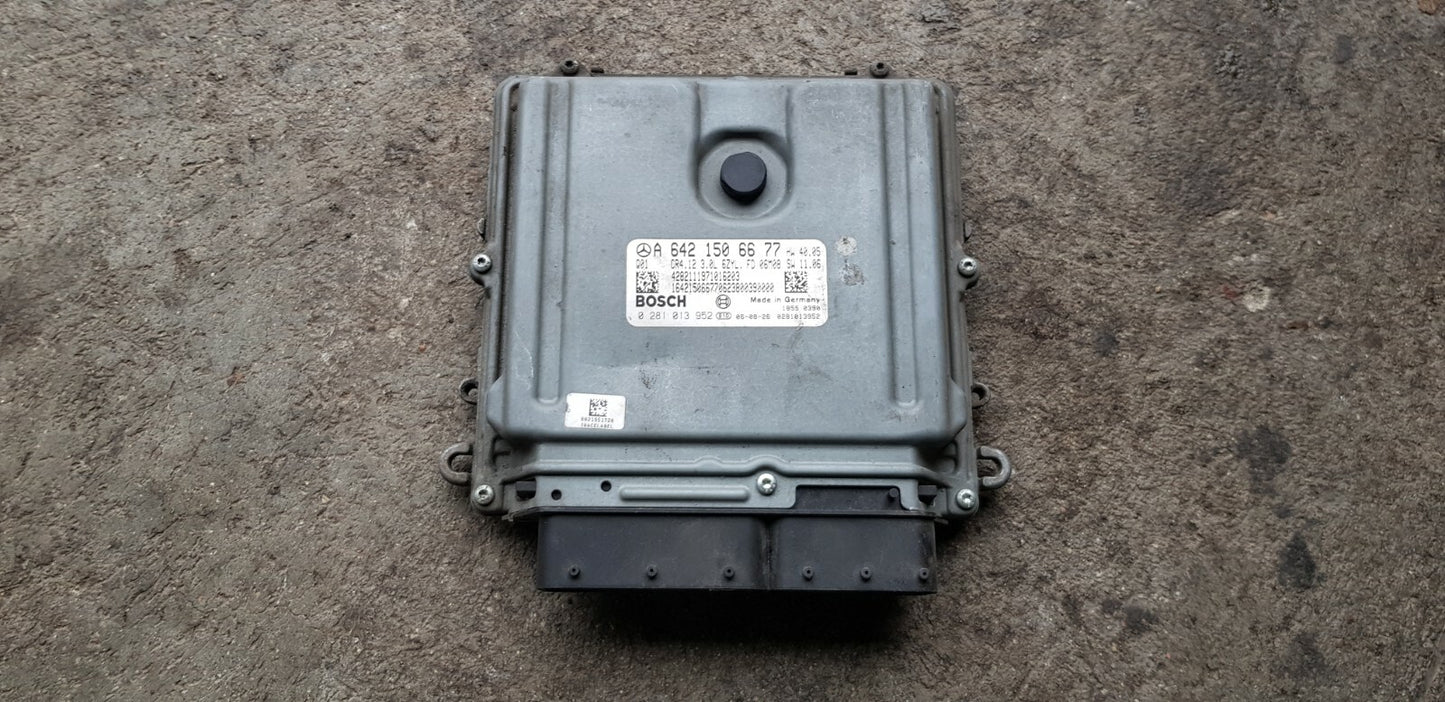 Mercedes W251 Motorsteuergerät Steuergerät A 6421506677 0281013952 zurückgesetzt
