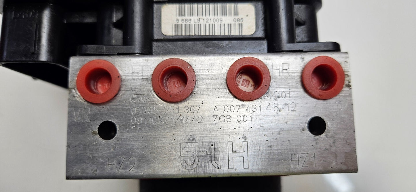 Mercedes Sprinter ABS Block Pumpe Steuergerät A 0074314812 0265951521 ♻️