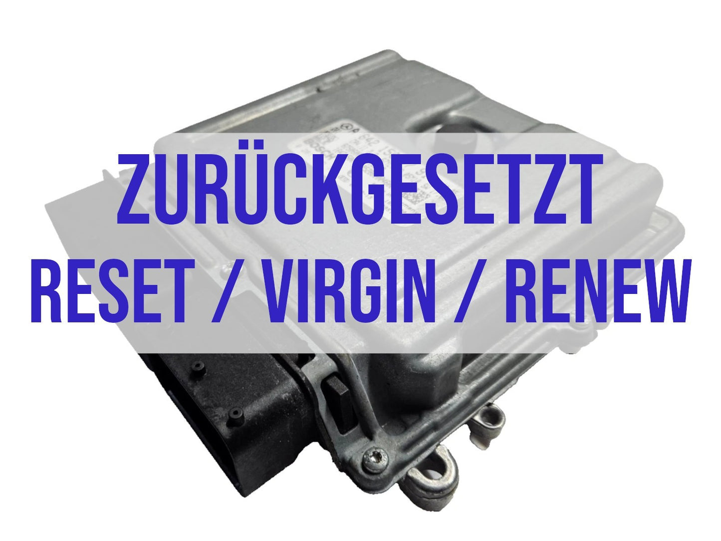 Mercedes Motorsteuergerät A 6421500791 0281012789 EDC16CP31 ♻️ ZURÜCKGESETZT