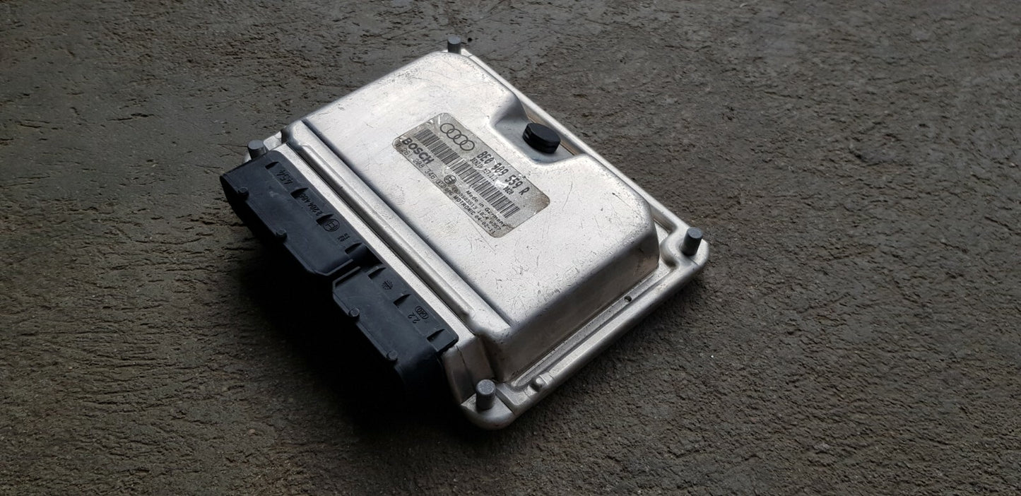 Audi Motorsteuergerät Steuergerät 8E0909559R 0261208346 PLUG & PLAY ♻️