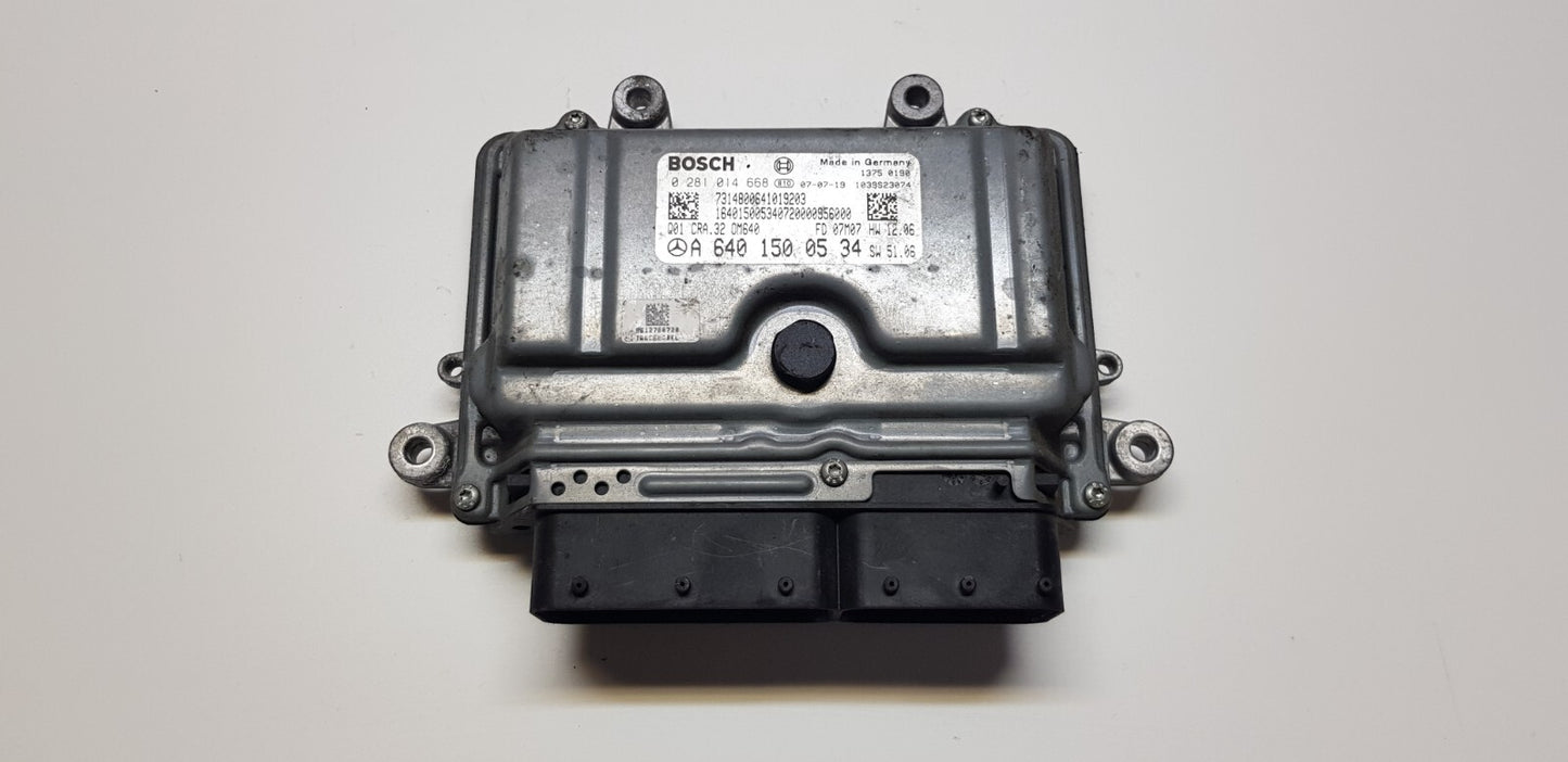 Mercedes Motorsteuergerät Steuergerät A 6401500534 0281014668 PLUG&PLAY
