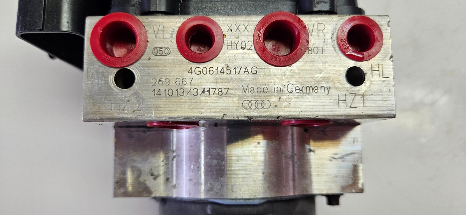 Audi ABS Hydraulikblock Pumpe Steuergerät 4G0907379Q 4G0614517AG 0265956226