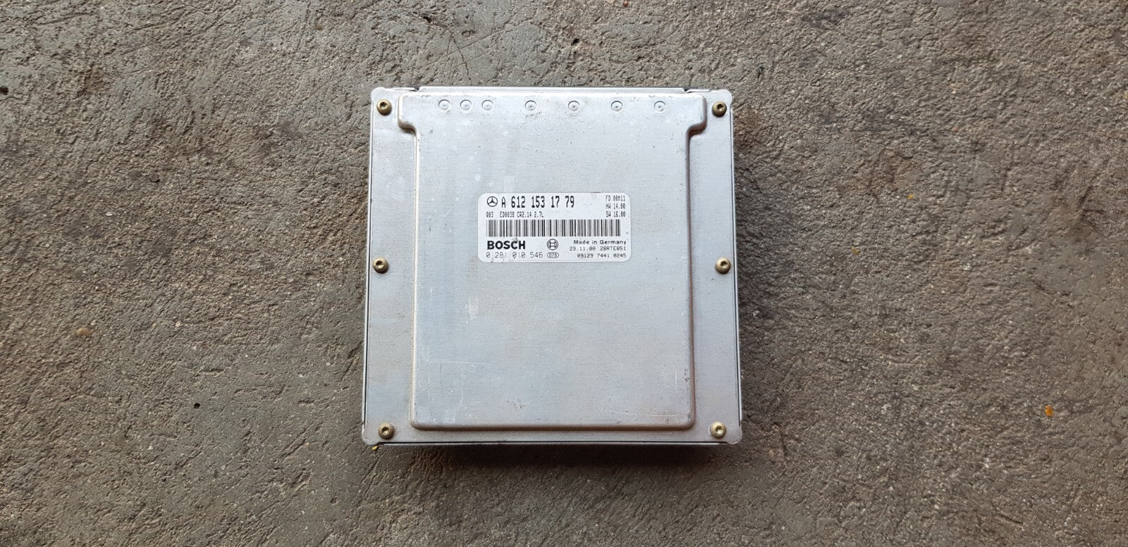 Mercedes Motorsteuergerät Steuergerät A 6121531779 0281010546 PLUG&PLAY