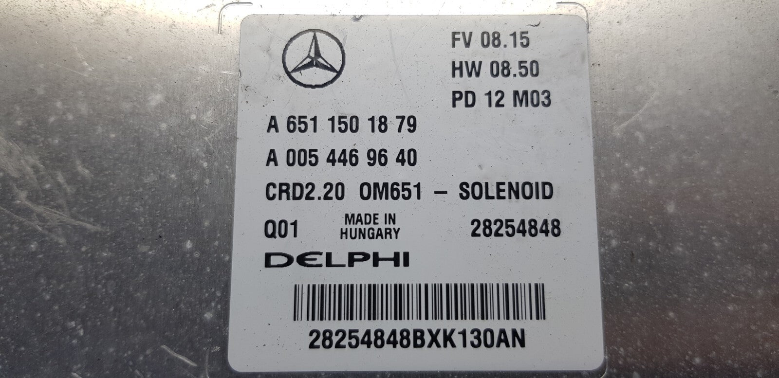 Mercedes Vito W639 Motorsteuergerät A 6511501879 A 0054469640 ZURÜCKGESETZT