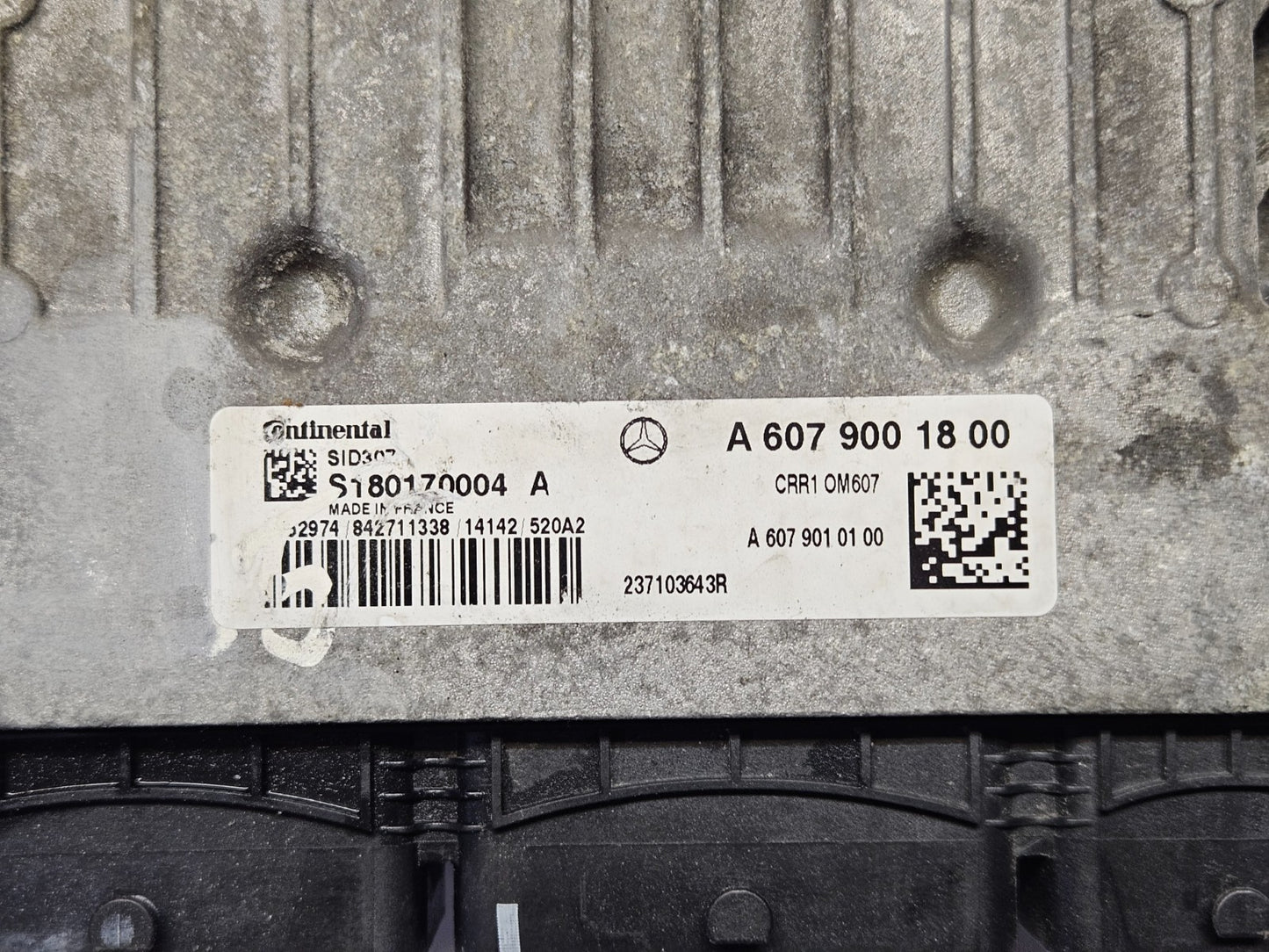 Mercedes Motorsteuergerät Steuergerät A 6079001800 S180170004A ♻️ ZURÜCKGESETZT
