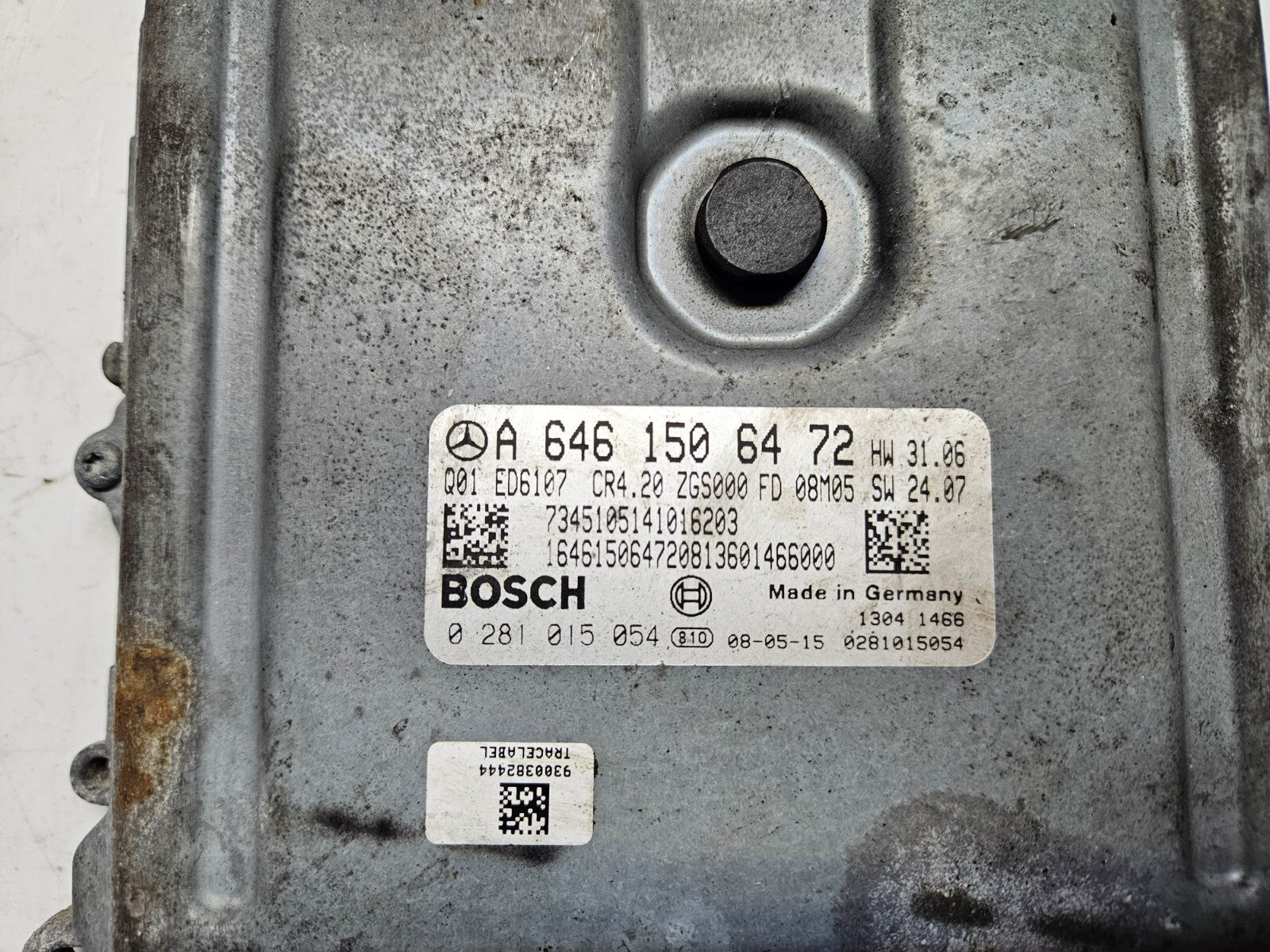 Mercedes Sprinter Motorsteuergerät Steuergerät A 6461506472 0281015054 ♻️