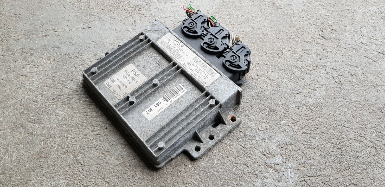 Peugeot Citroen Motorsteuergerät 9641231880 9637706480 21646053-5 PLUG&PLAY