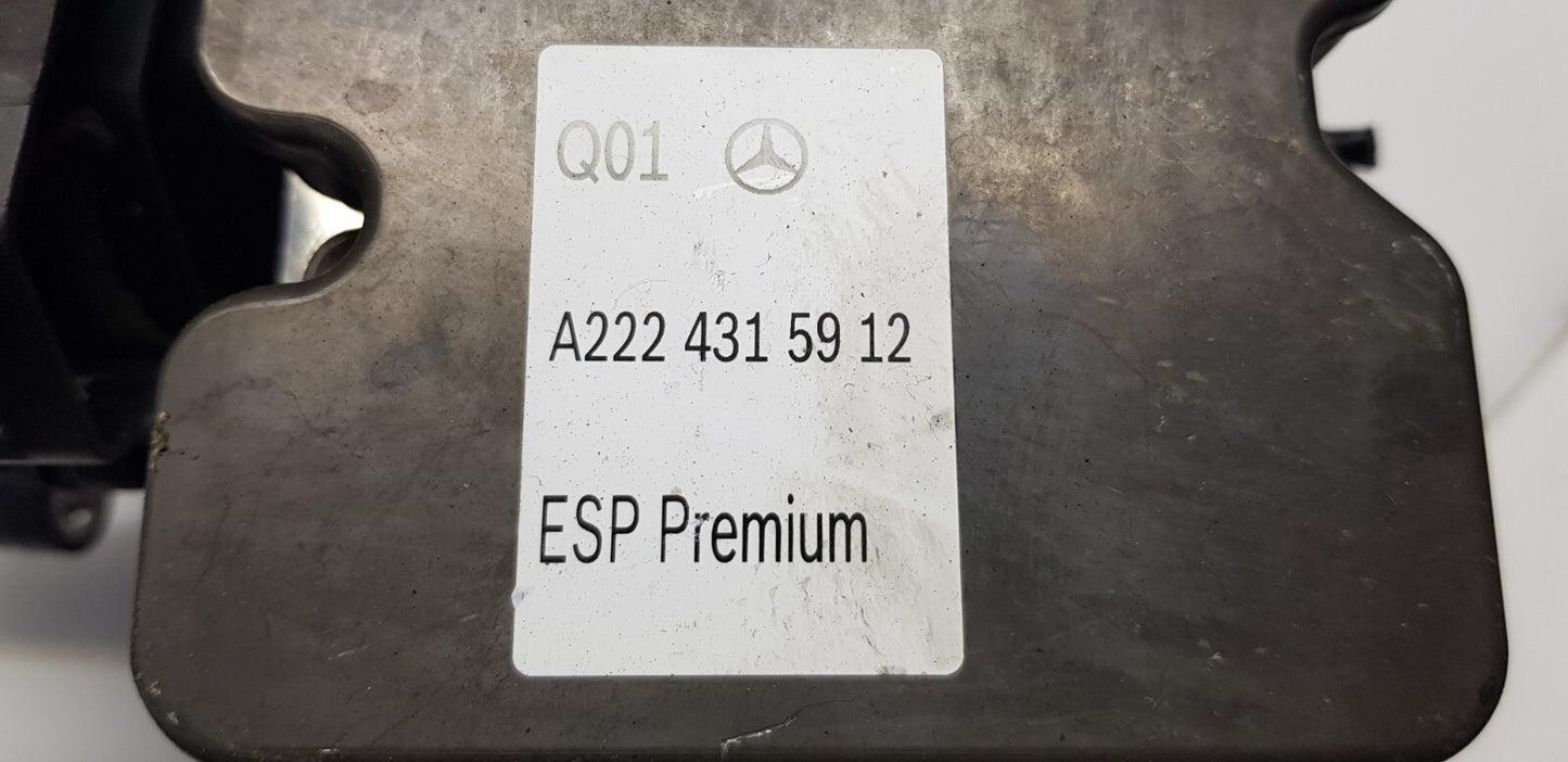 Mercedes W217 W222 ABS Hydraulikblock Pumpe Steuergerät A 2224315912