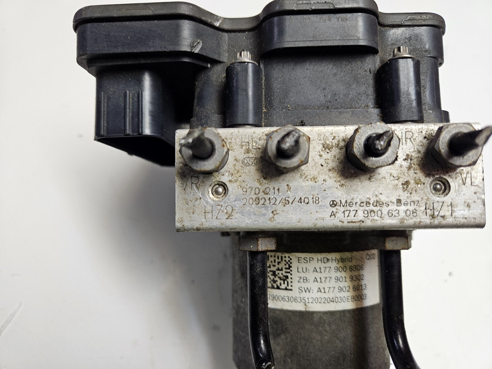 Mercedes W177 ABS Block Pumpe Steuergerät A 1779006306 0265956614 ♻️
