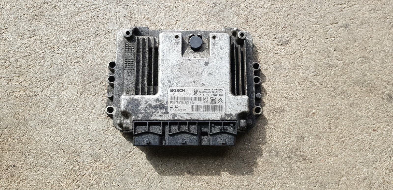 Peugeot Citroen Motorsteuergerät Steuergerät 0281011560 9659062180 PLUG&PLAY