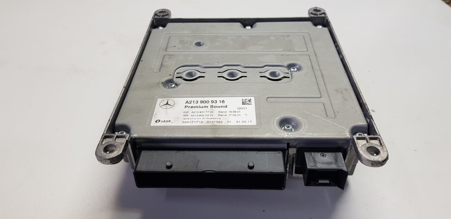 Mercedes W213 Verstärker Premium Sound A 2139009316 A 2139017700