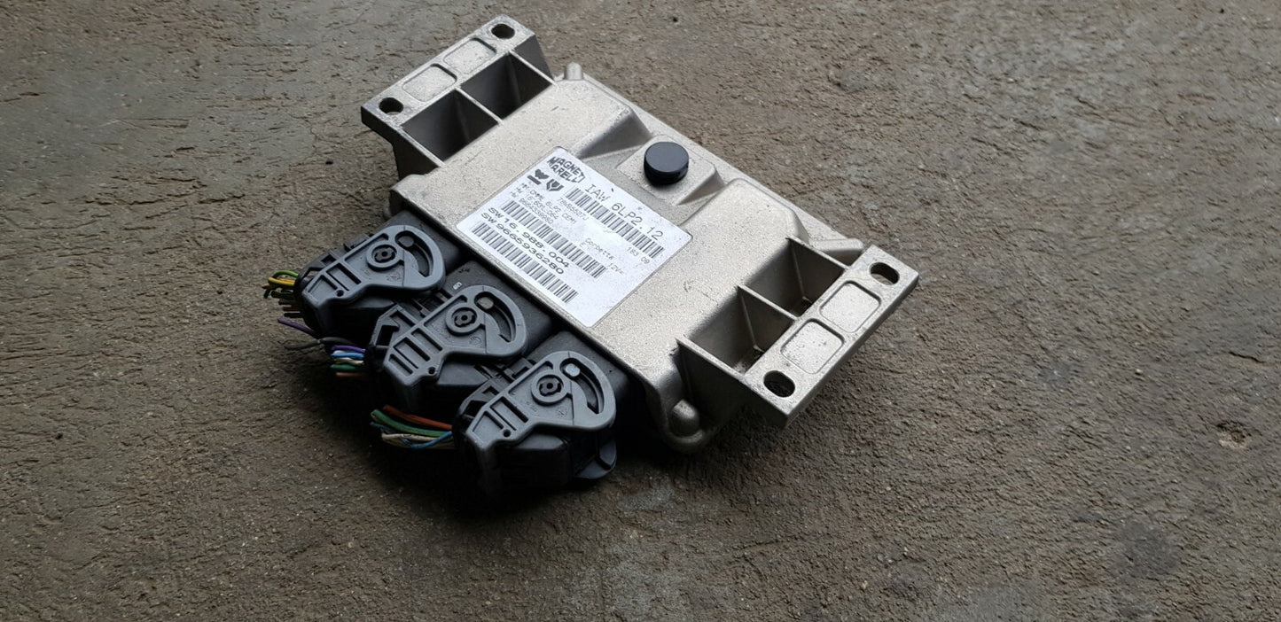 Peugeot Citroen Motorsteuergerät Steuergerät IAW 6LP2.12 9665936280 PLUG&PLAY