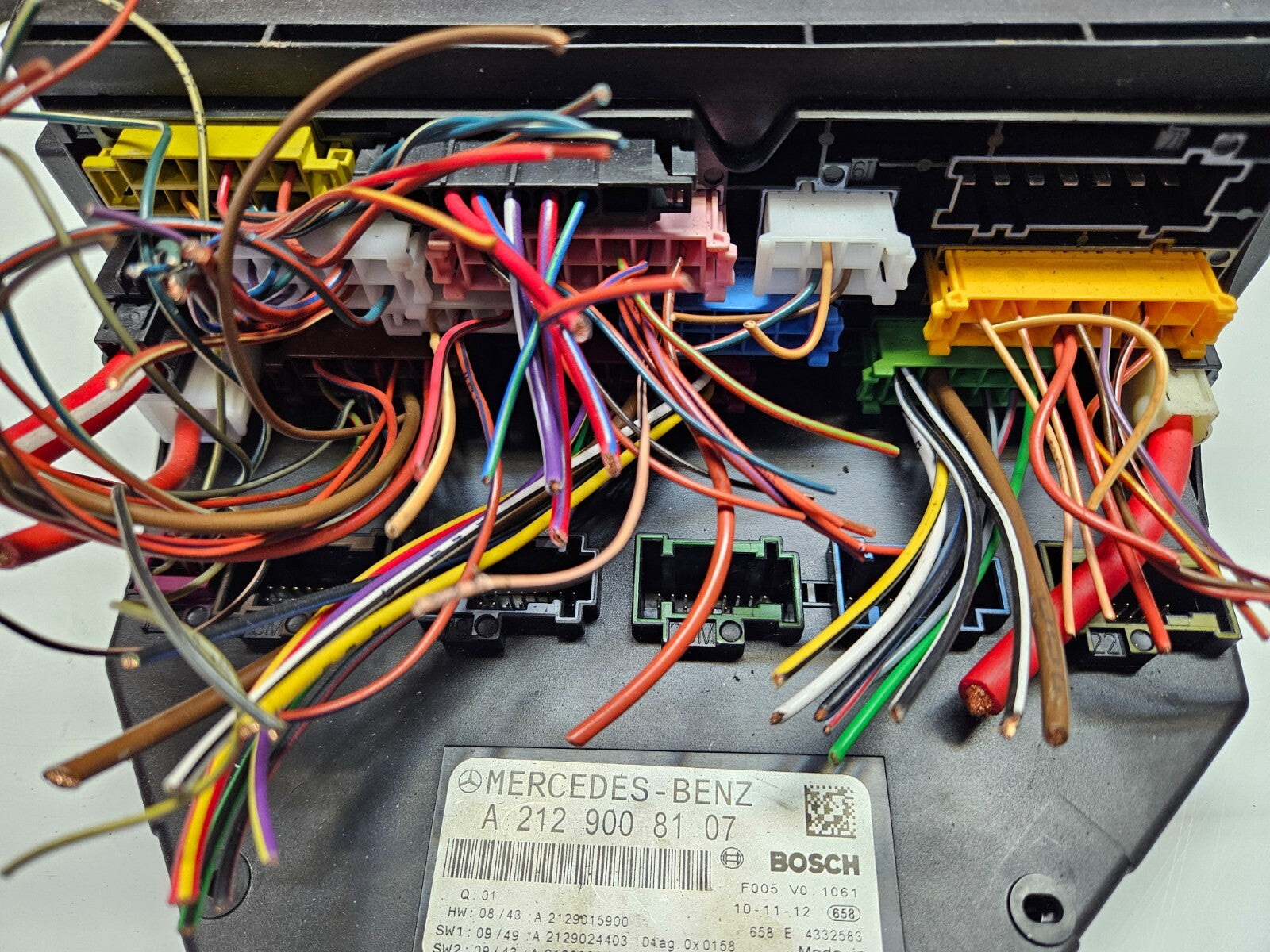 Mercedes  C E SAM Steuergerät Sicherungskasten A 2129008107 A 2129015900 ♻️