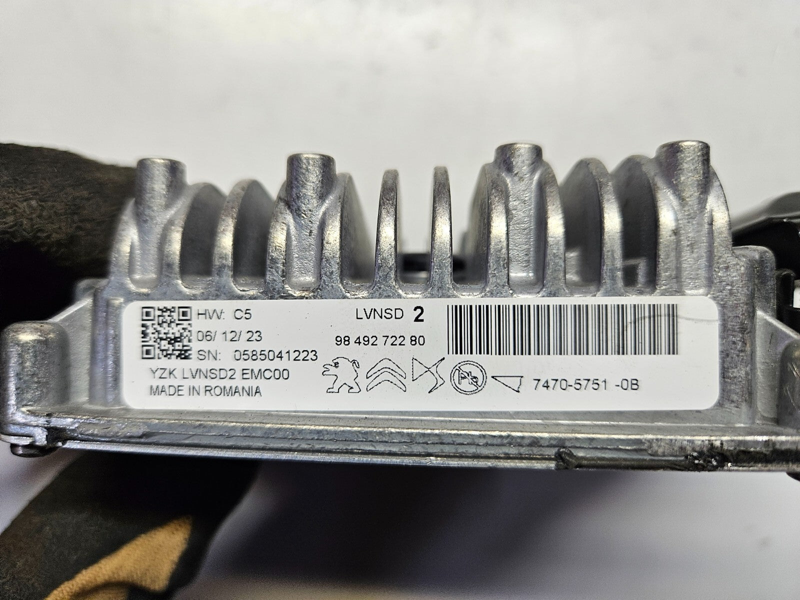 Peugeot Citroen Opel Steuergerät 9849272280 ♻️