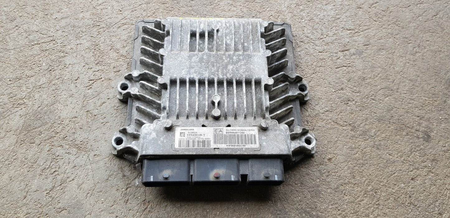 Peugeot Citroen Motorsteuergerät Steuergerät 9664611280 9661642180