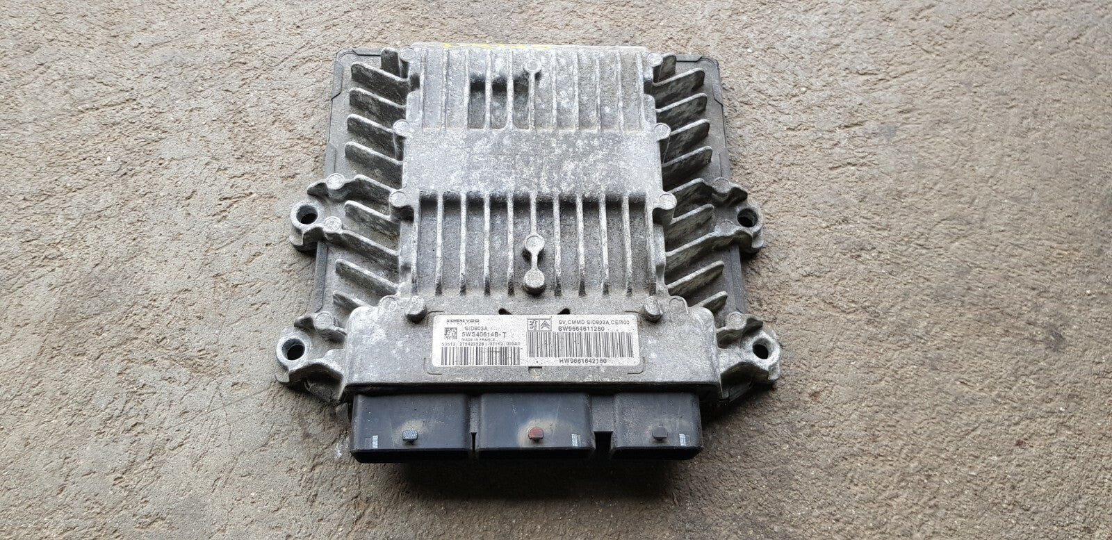Peugeot Citroen Motorsteuergerät Steuergerät 9664611280 9661642180