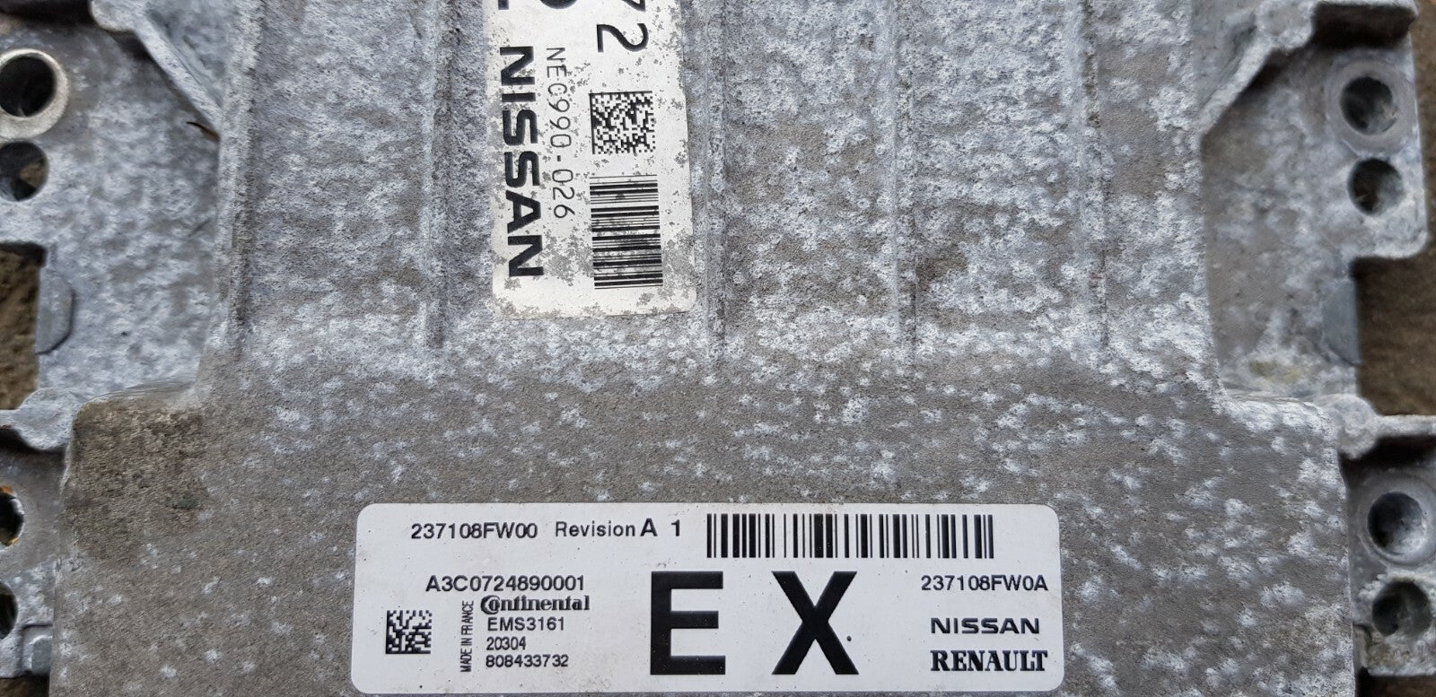 Nissan Motorsteuergerät Steuergerät NEC990-026 237108FW00 ♻️