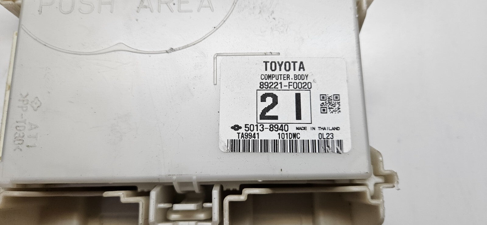 Toyota Hilux SAM Steuergerät 89221-F0020 5013-8940 82730-0KB60 ♻️