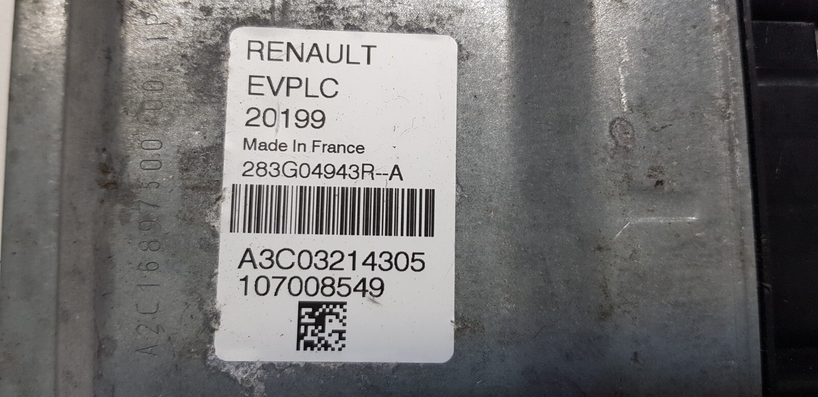 Renault Steuergerät 283G04943R A3C03214305
