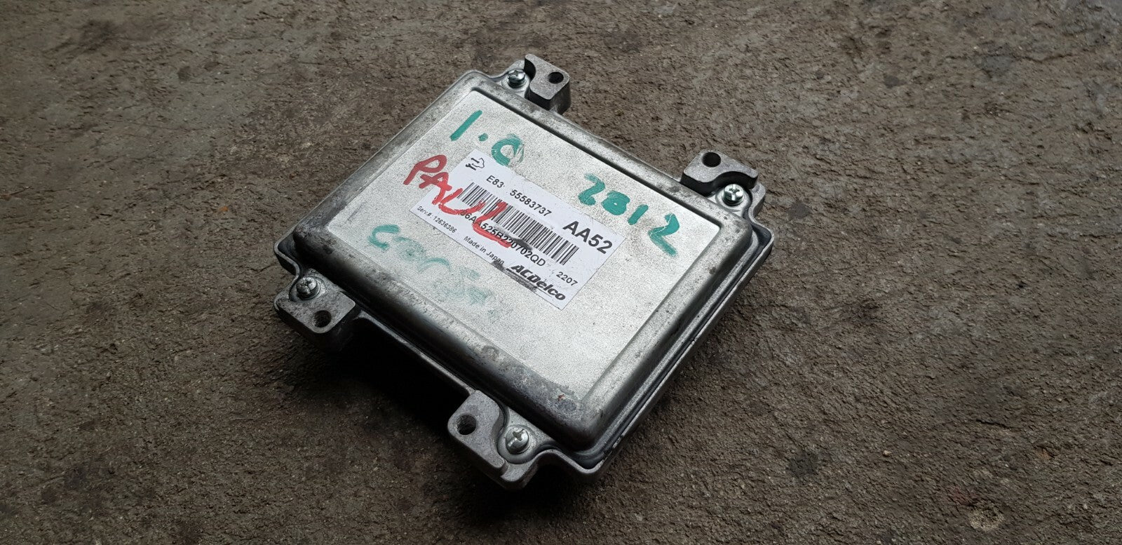 Opel Corsa Motorsteuergerät Steuergerät 55583737 