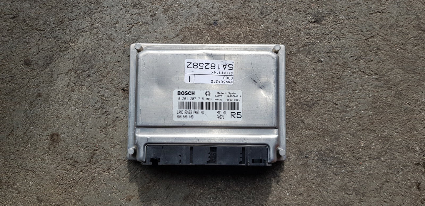 Land Rover Range Rover Motorsteuergerät Steuergerät NNN500400 0261207715