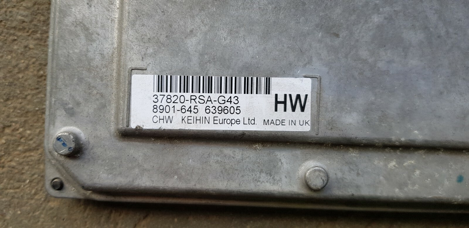 Honda Motorsteuergerät Steuergerät 37820-RSA-G43 8901-645 PLUG&PLAY