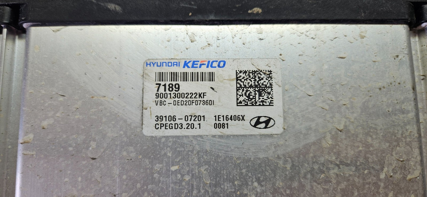 Kia Hyundai Motorsteuergerät Steuergerät 39106-07201 9001300222KF
