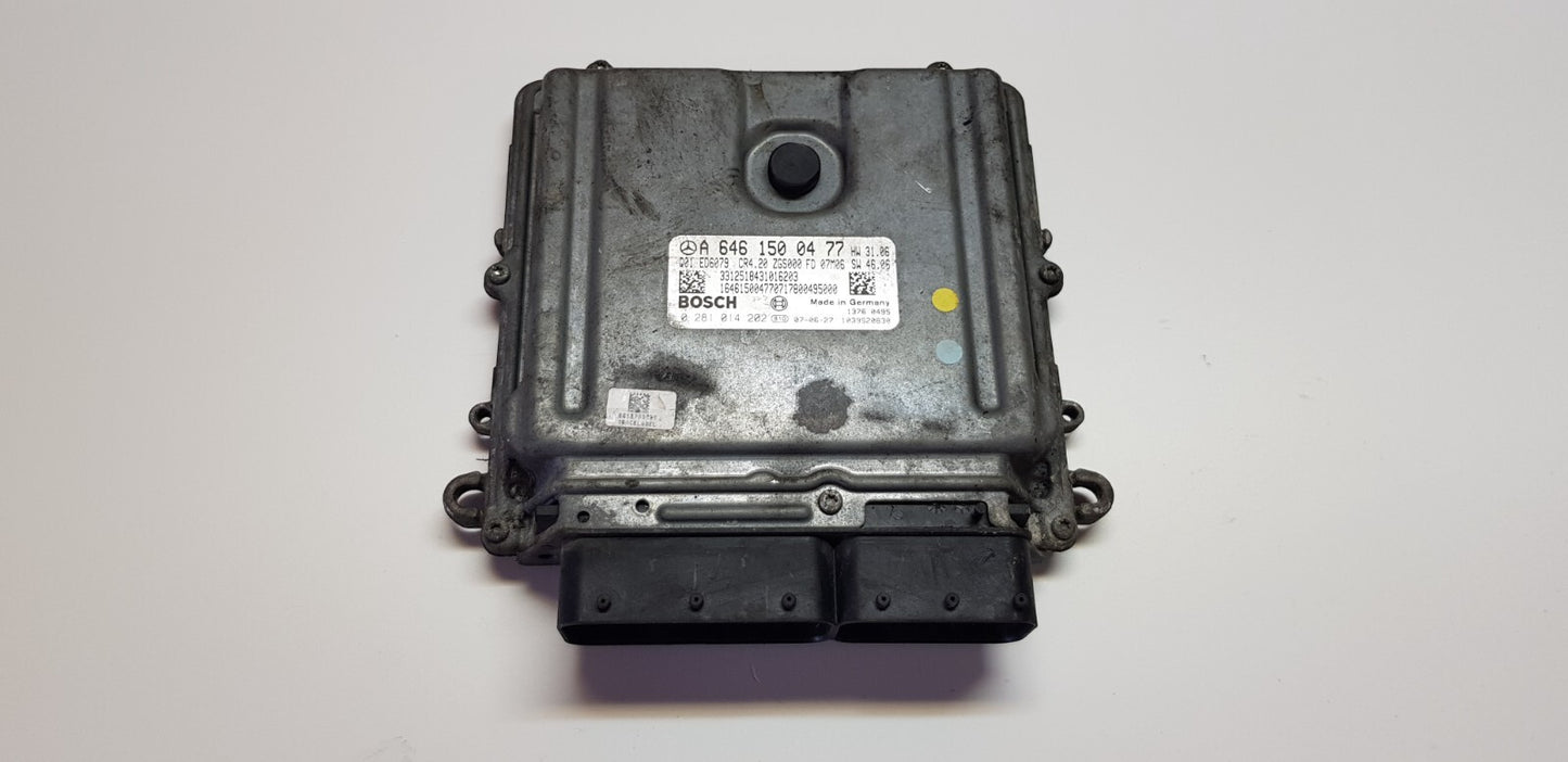 Mercedes Sprinter W906 Motorsteuergerät Steuergerät A 6461500477 0281014202 ♻️