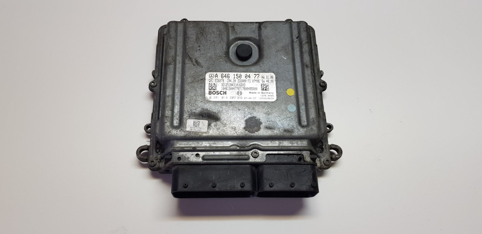 Mercedes Sprinter W906 Motorsteuergerät Steuergerät A 6461500477 0281014202 ♻️