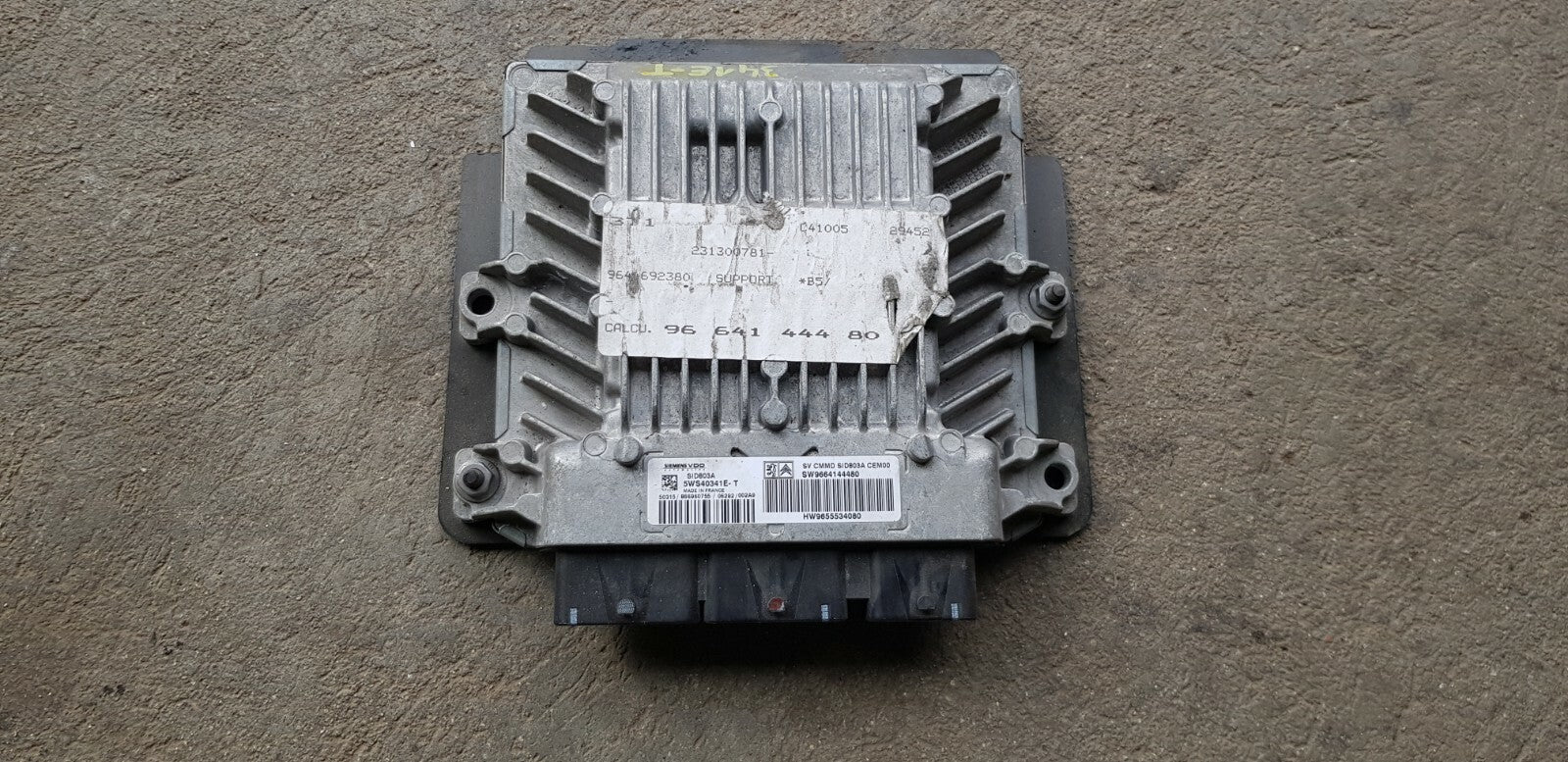Peugeot Citroen Motorsteuergerät Steuergerät 9664144480 9655534080