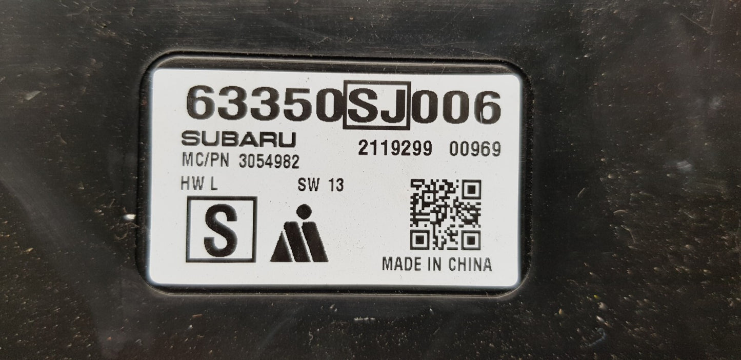 Subaru Forester Steuergerät 63350SJ006