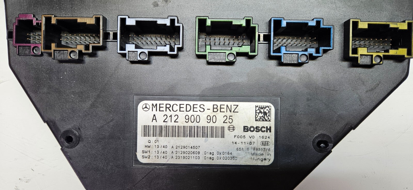 Mercedes W212 SAM Steuergerät Sicherungskasten A 2129009025 A 2129014507