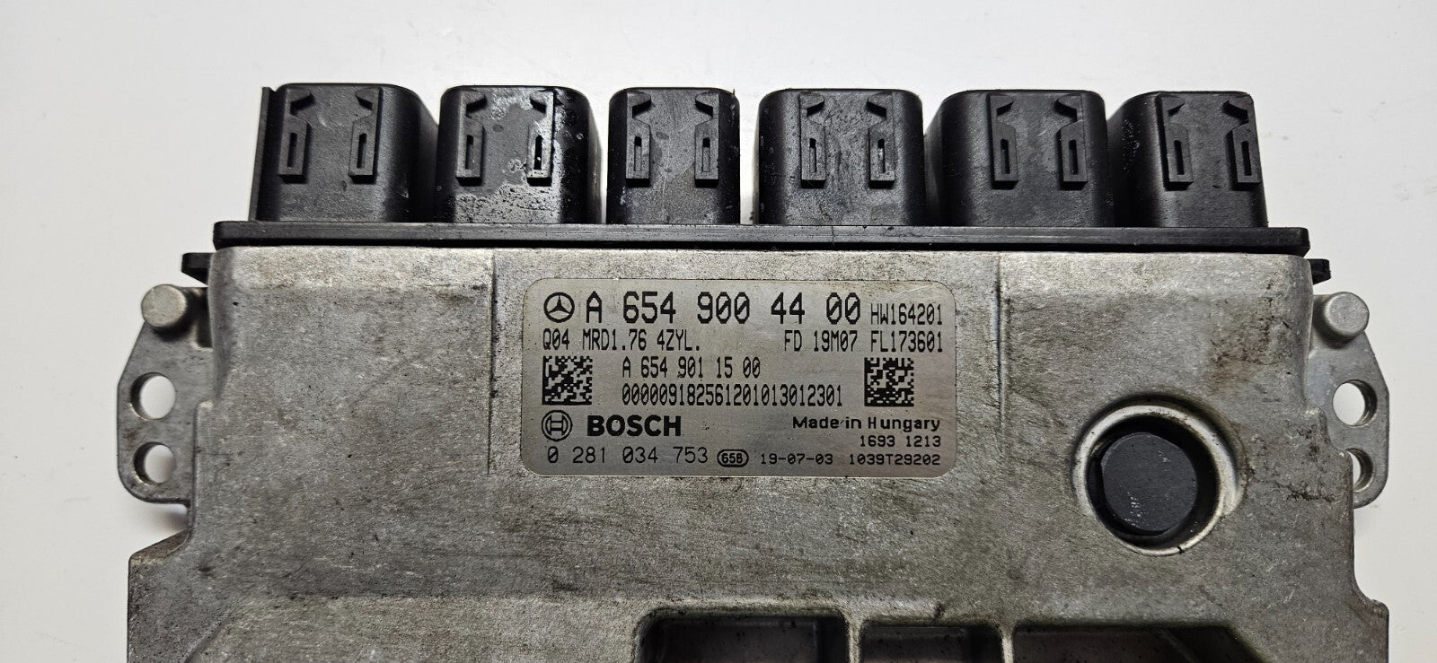 Mercedes Motorsteuergerät Steuergerät A 6549004400 0281034753 ♻️