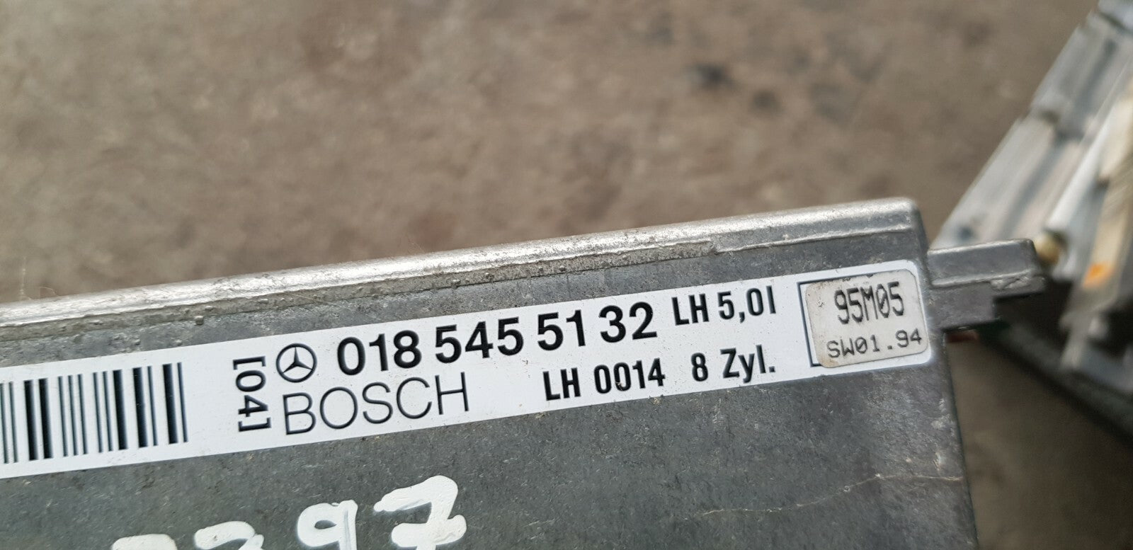 Mercedes Motorsteuergerät Steuergerät 0185455132 0280002581