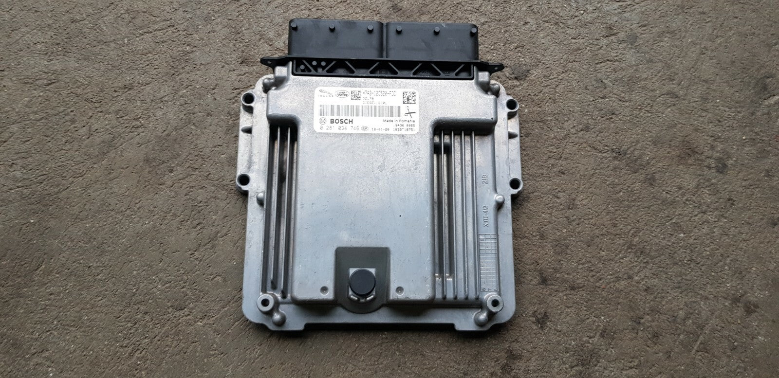 Jaguar Land Rover Motorsteuergerät Steuergerät H7A3-12C520-FDC 0281034746