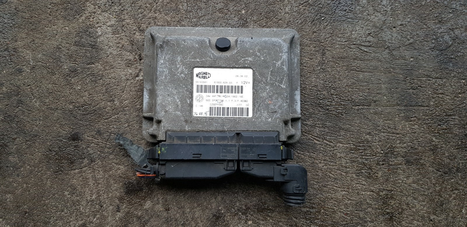 Fiat Motorsteuergerät Steuergerät IAW 4AF.M8 55183581