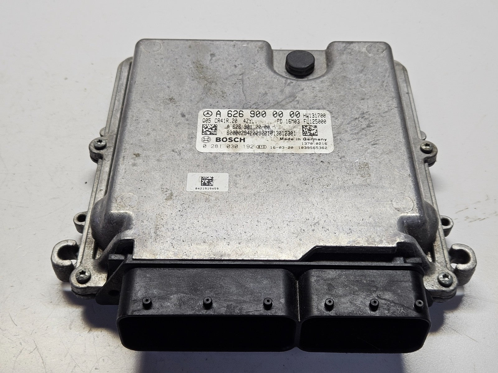 Mercedes Motorsteuergerät Steuergerät A 6269000000 0281030192 #2 ♻️