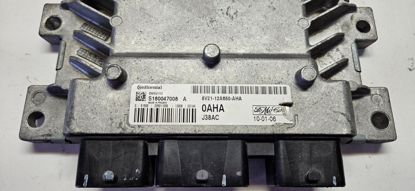 Ford Motorsteuergerät Steuergerät 8V21-12A650-AHA S180047008A