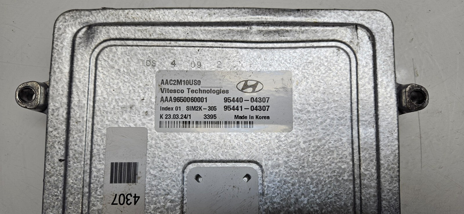 Hyundai Motorsteuergerät Steuergerät 95440-04307 95441-04307