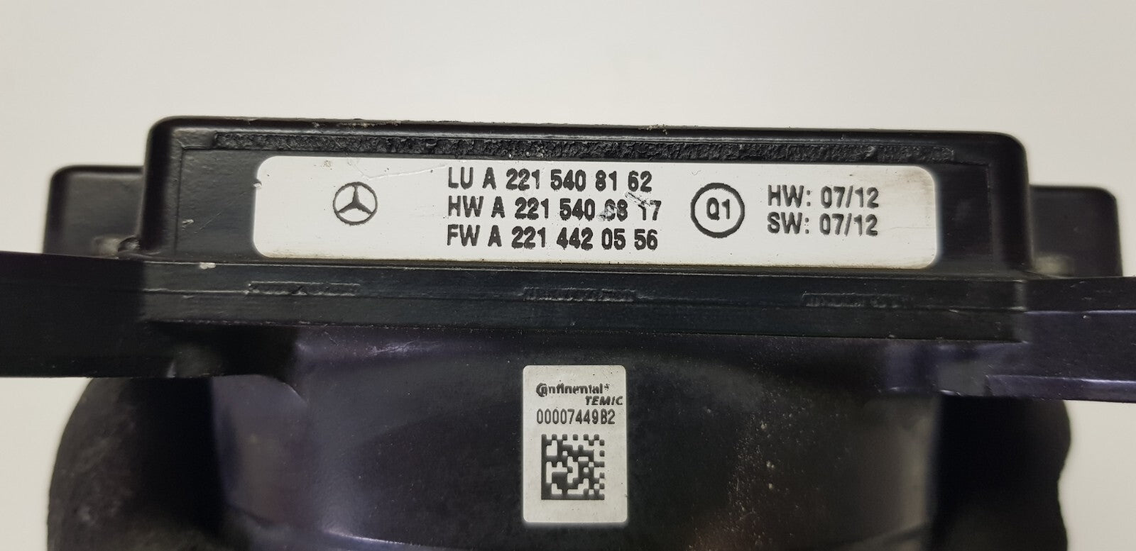 Mercedes W221 Distronic Radar Steuergerät A 2215408162 A 2215400817