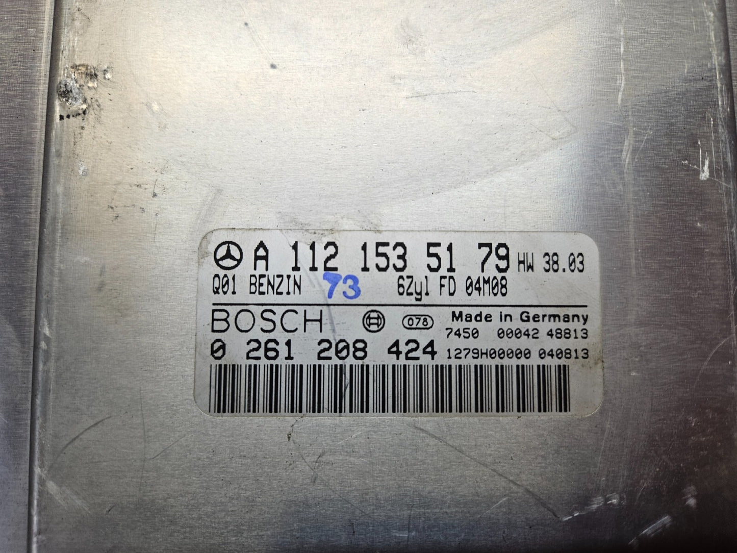 Mercedes Motorsteuergerät Steuergerät A 1121535179 0261208424 PLUG & PLAY ♻️
