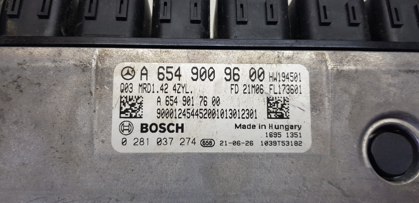 Mercedes W205 W213 W247 Motorsteuergerät Steuergerät A 6549009600 0281037274