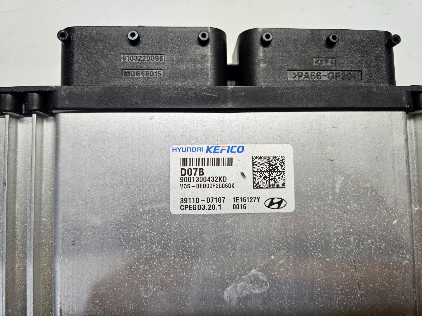 Hyundai Motorsteuergerät Steuergerät 39110-07107 9001300432KD ♻️