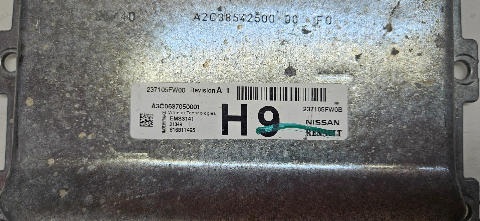 Nissan Micra Motorsteuergerät Steuergerät 237105FW0B 237105FW00
