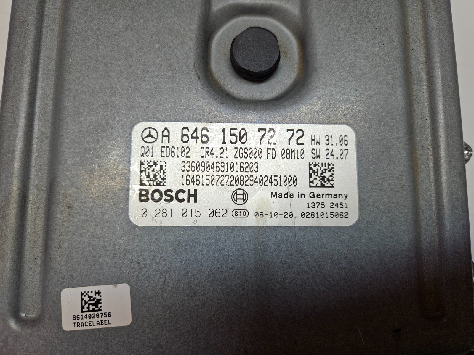 Mercedes Vito Viano Motorsteuergerät Steuergerät A 6461507272 0281015062 ♻️