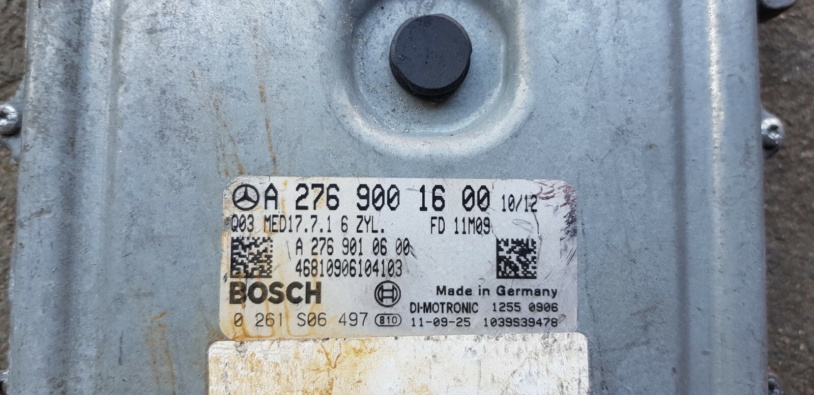 Mercedes Motorsteuergerät Steuergerät A 2769001600 0261S06497