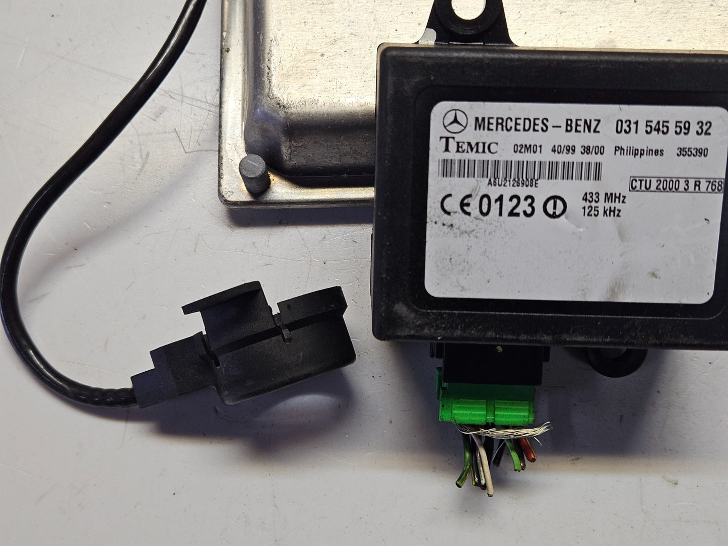 Mercedes Sprinter Motorsteuergerät mit Wegfahrsperre A 0001537379 0281010970 ♻️